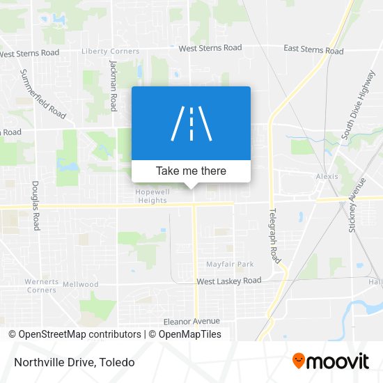 Mapa de Northville Drive