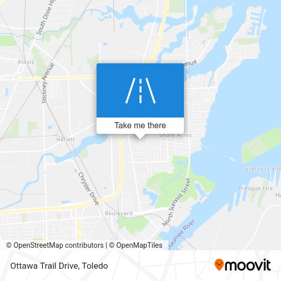 Ottawa Trail Drive map