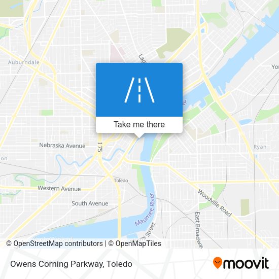 Mapa de Owens Corning Parkway