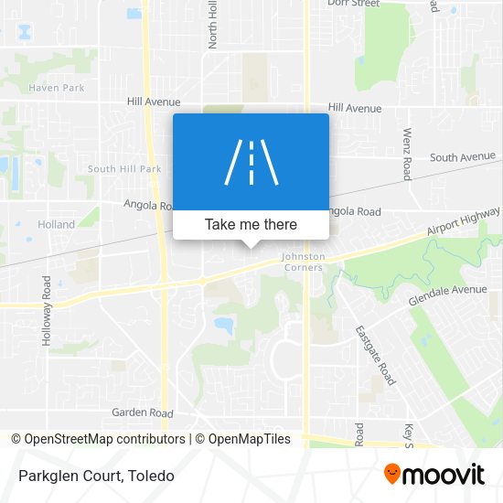 Mapa de Parkglen Court