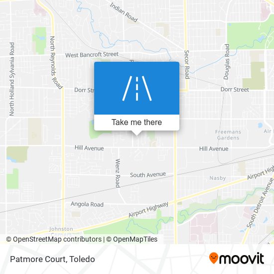 Patmore Court map