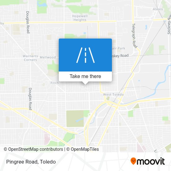 Mapa de Pingree Road