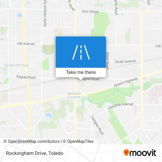Rockingham Drive map