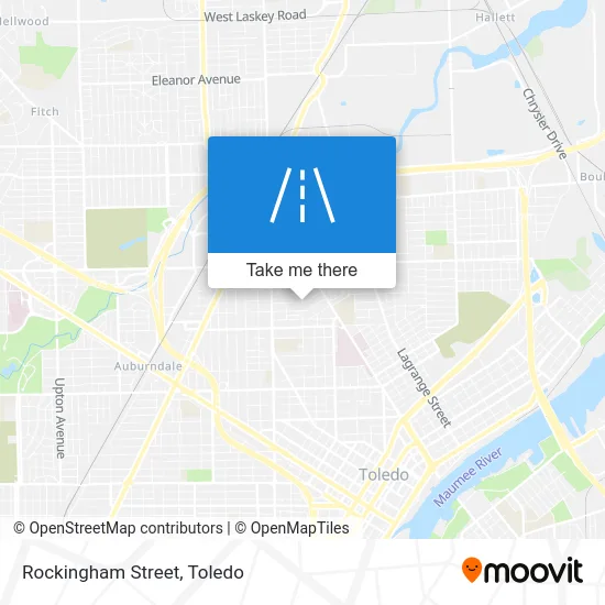 Rockingham Street map