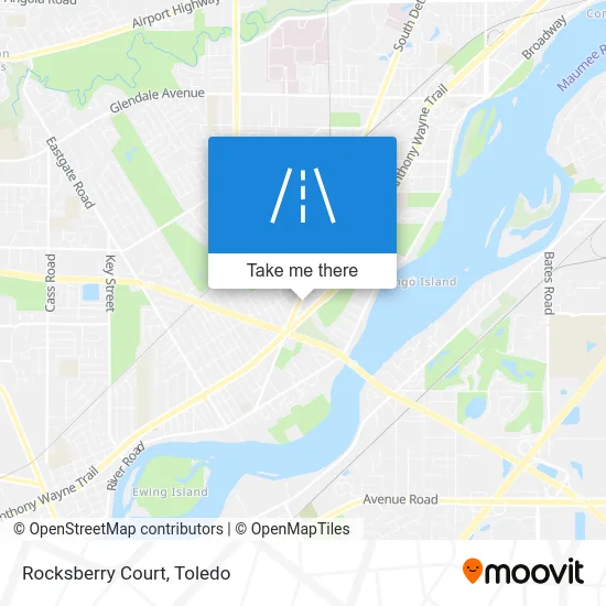 Rocksberry Court map