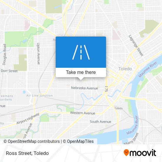 Mapa de Ross Street