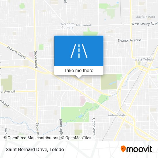 Mapa de Saint Bernard Drive