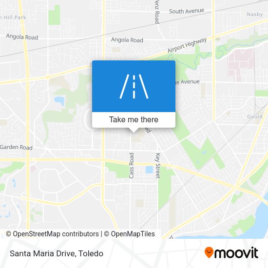 Mapa de Santa Maria Drive