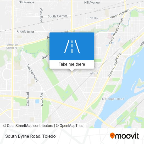 Mapa de South Byrne Road