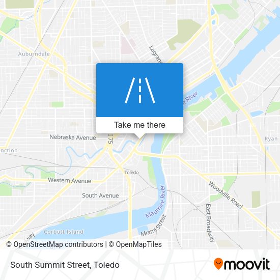 South Summit Street map