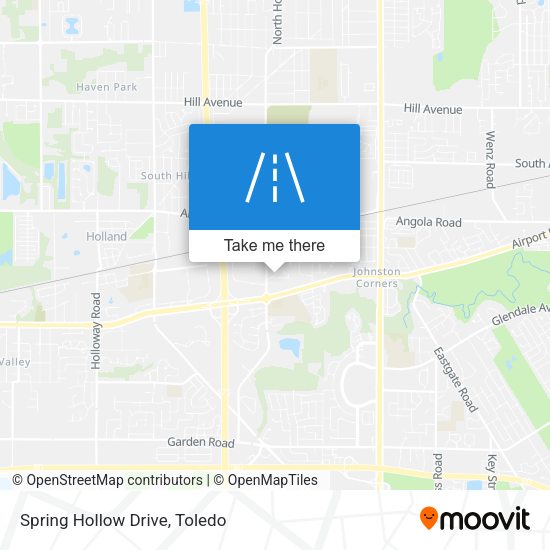 Mapa de Spring Hollow Drive
