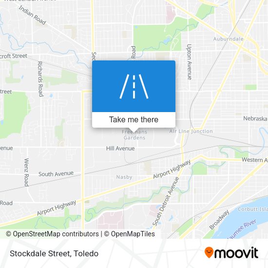 Mapa de Stockdale Street