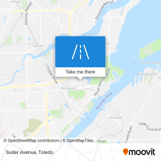 Mapa de Suder Avenue