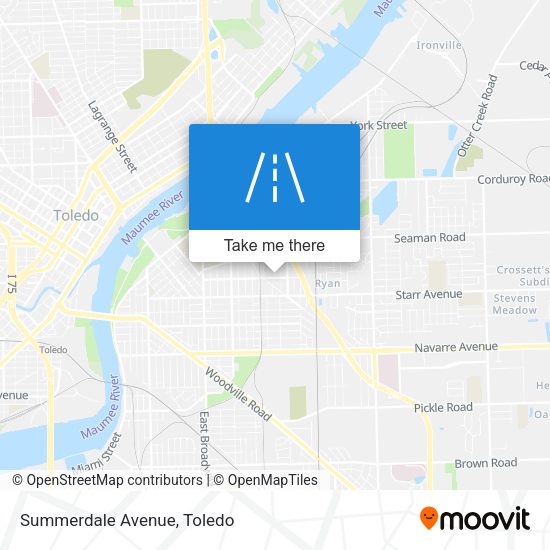 Summerdale Avenue map