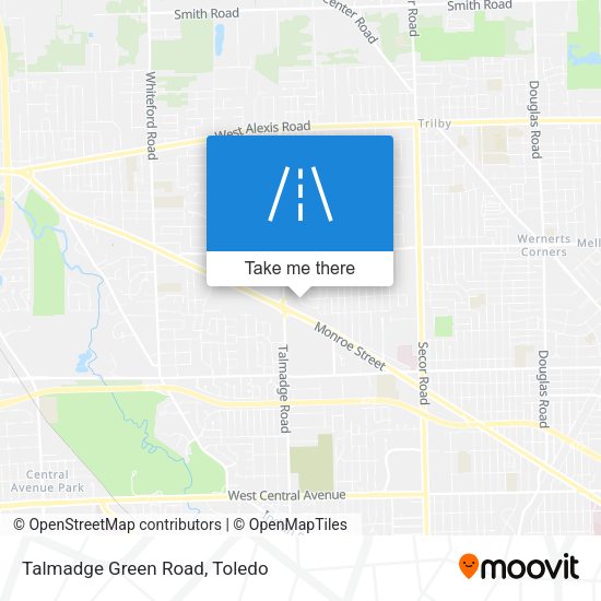 Mapa de Talmadge Green Road