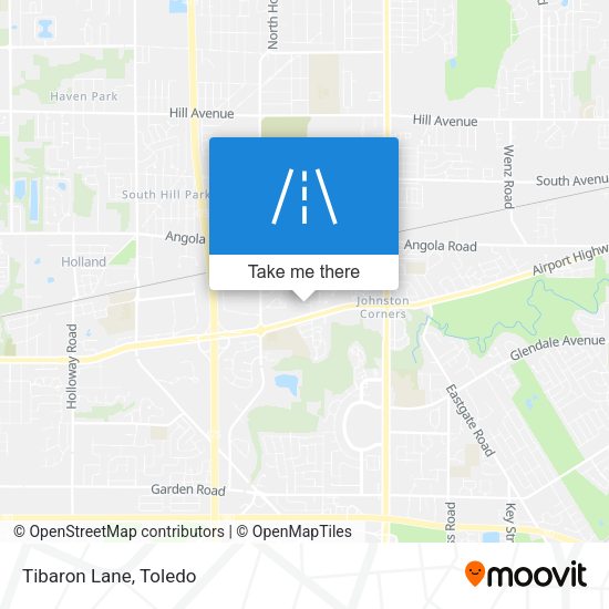 Mapa de Tibaron Lane