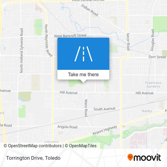 Mapa de Torrington Drive