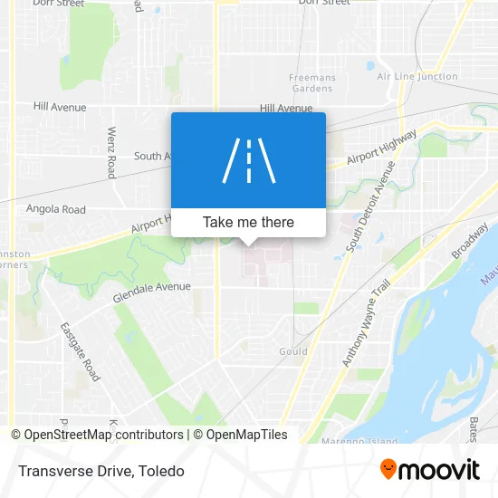 Transverse Drive map