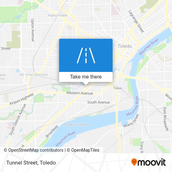 Mapa de Tunnel Street