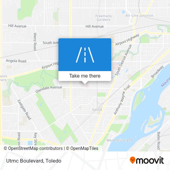 Mapa de Utmc Boulevard