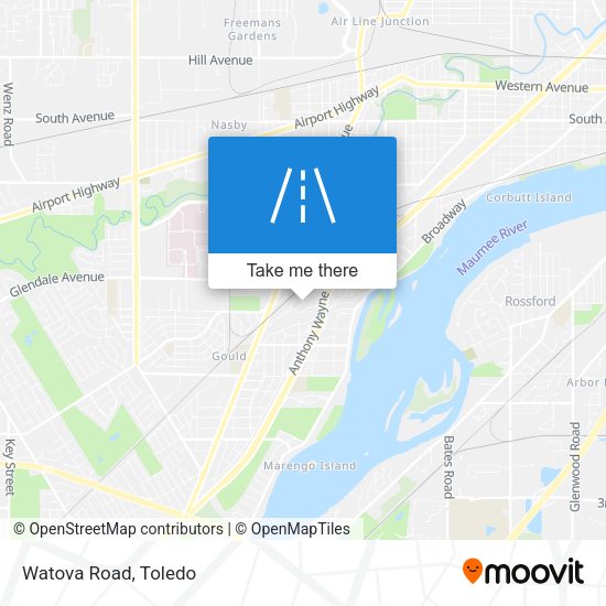 Mapa de Watova Road