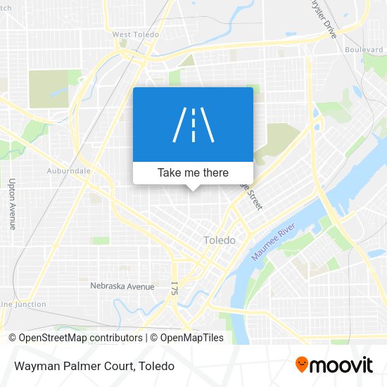 Mapa de Wayman Palmer Court