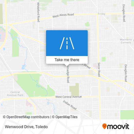 Wenwood Drive map