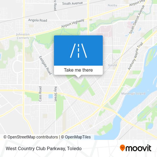 West Country Club Parkway map