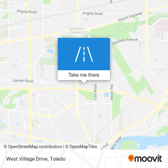 Mapa de West Village Drive