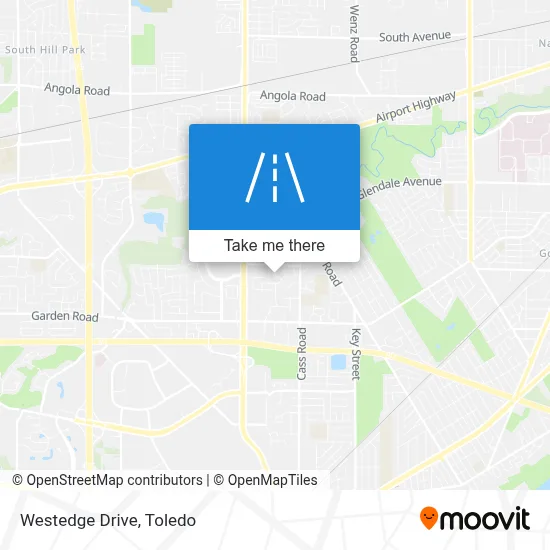 Westedge Drive map