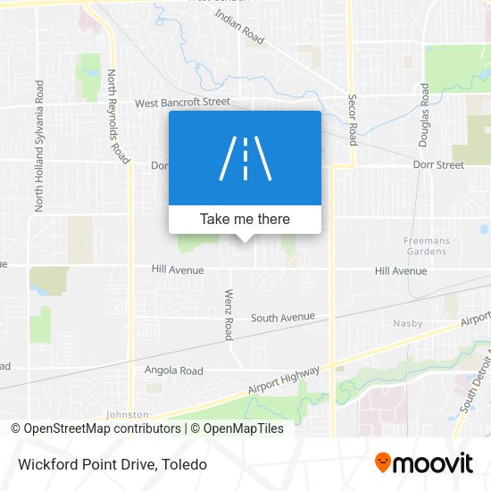 Wickford Point Drive map