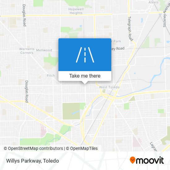 Willys Parkway map