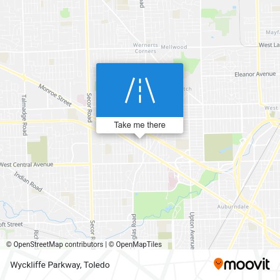 Mapa de Wyckliffe Parkway