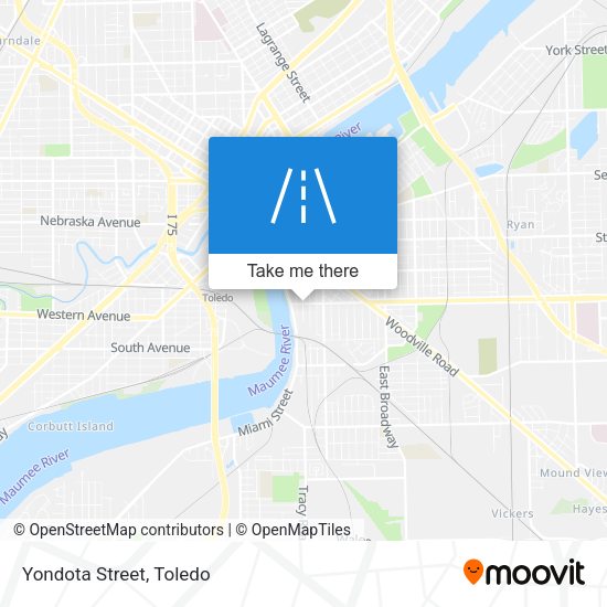 Mapa de Yondota Street