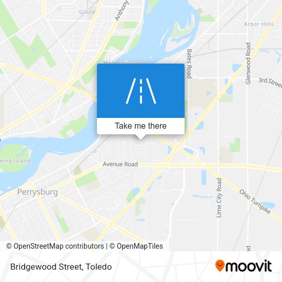 Mapa de Bridgewood Street