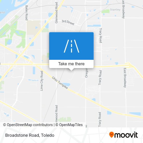 Mapa de Broadstone Road