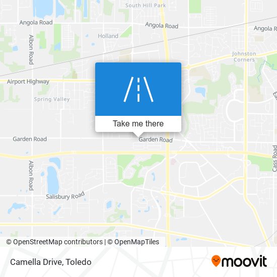 Camella Drive map