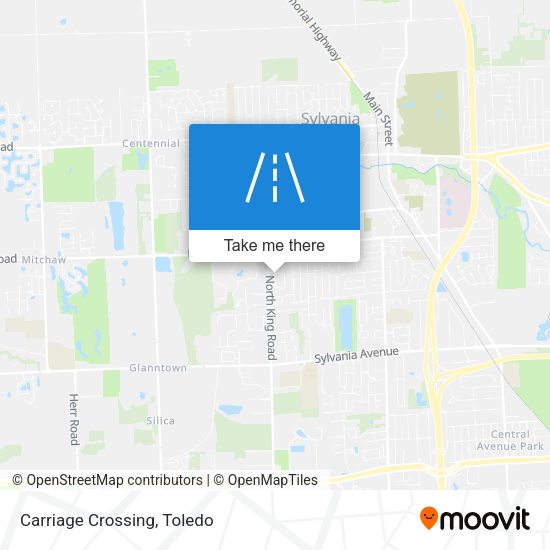 Mapa de Carriage Crossing