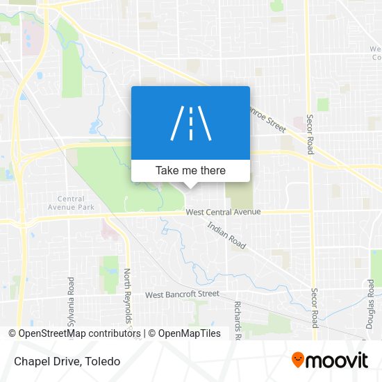 Mapa de Chapel Drive