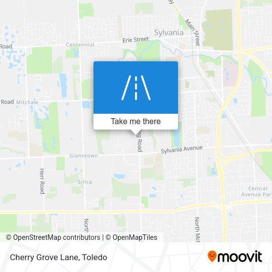 Mapa de Cherry Grove Lane