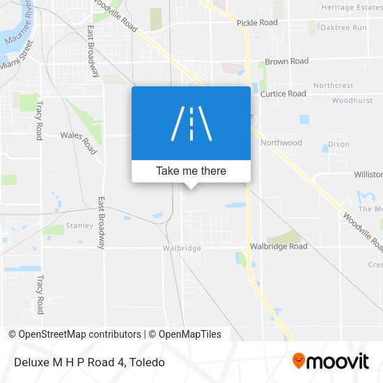 Deluxe M H P Road 4 map
