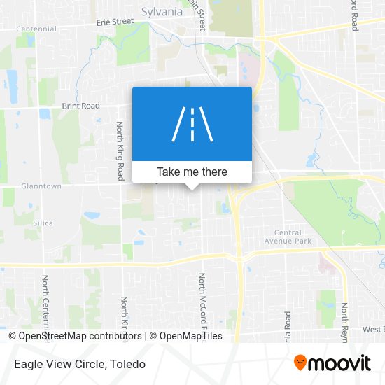 Mapa de Eagle View Circle
