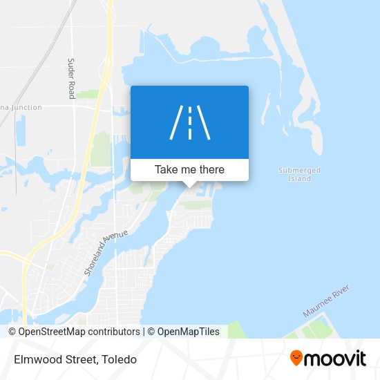 Mapa de Elmwood Street