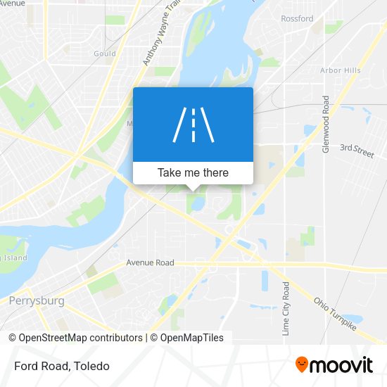 Mapa de Ford Road