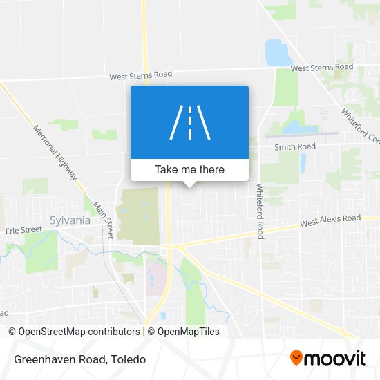 Mapa de Greenhaven Road