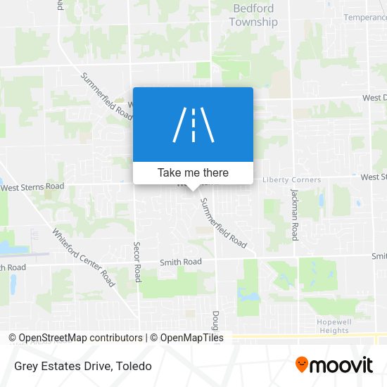 Mapa de Grey Estates Drive