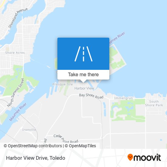 Harbor View Drive map