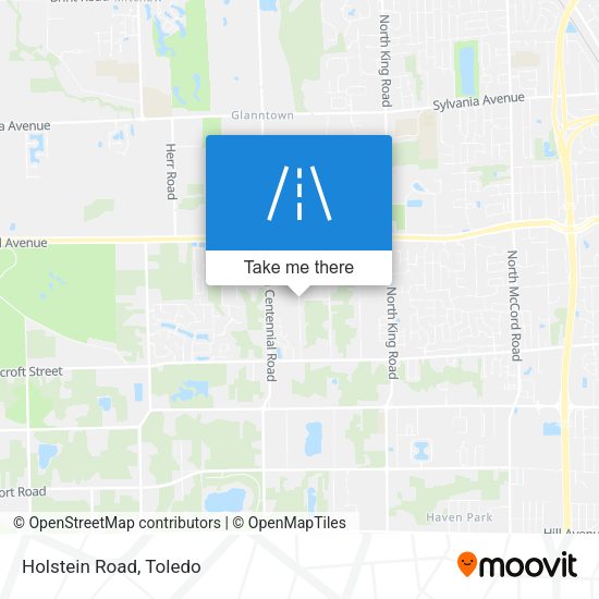 Mapa de Holstein Road