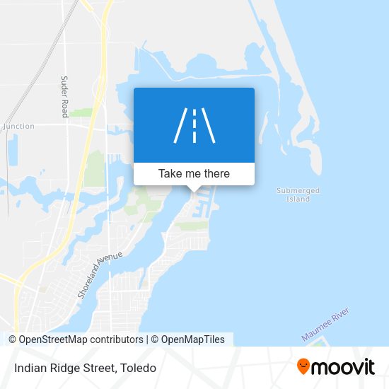 Mapa de Indian Ridge Street