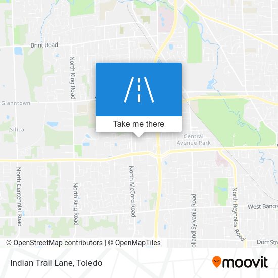 Mapa de Indian Trail Lane